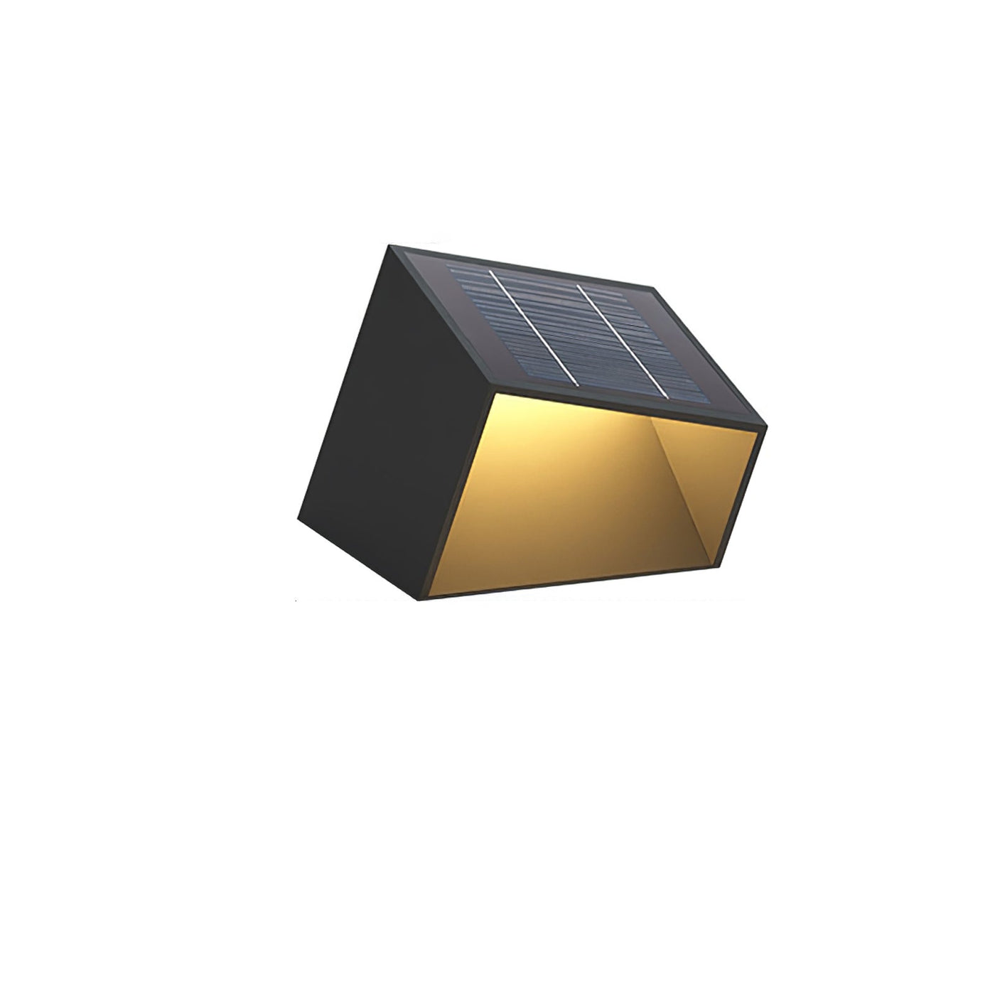 Cube Garden Solar Light – Modern Outdoor LED Lantern with Remote Control