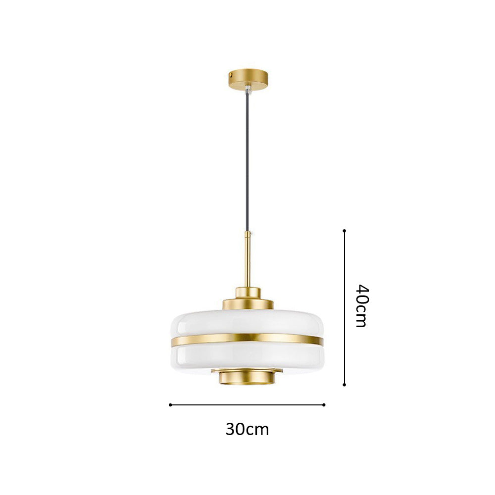 Nordic Luxury Glass Pendant Light – Minimalist Elegance for Modern Interiors