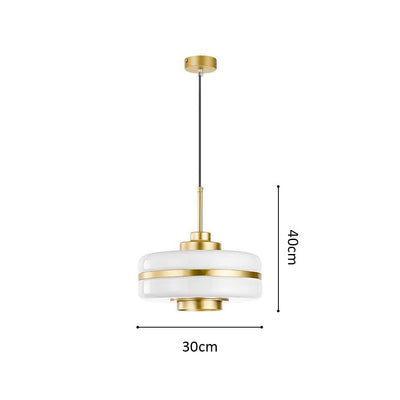Nordic Luxury Glass Pendant Light – Minimalist Elegance for Modern Interiors