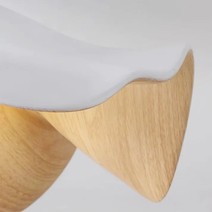 Nordic Wooden Lotus Ceiling Light – Nature-Inspired Elegance for Modern Interiors