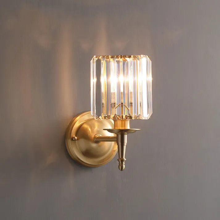 Vintage Luxury Crystal Wall Light – Timeless Elegance with a Touch of Glamour