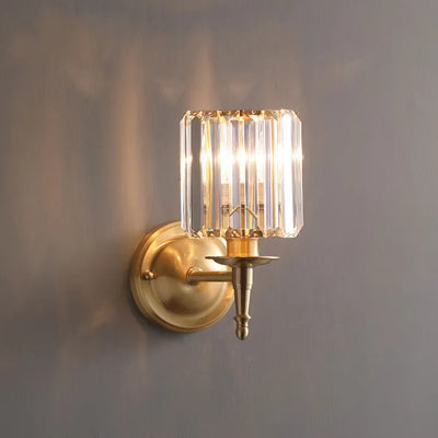 Vintage Luxury Crystal Wall Light – Timeless Elegance with a Touch of Glamour