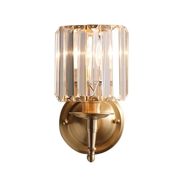 Vintage Luxury Crystal Wall Light – Timeless Elegance with a Touch of Glamour
