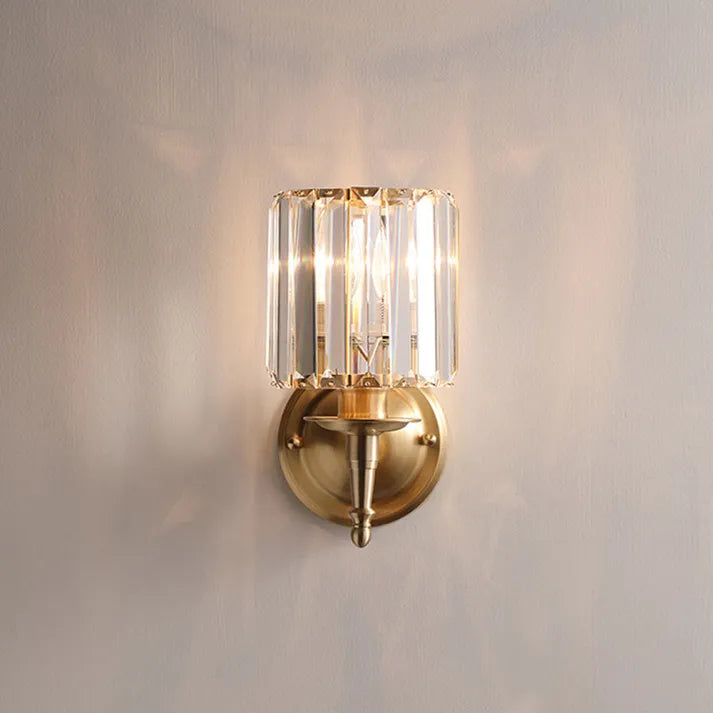 Vintage Luxury Crystal Wall Light – Timeless Elegance with a Touch of Glamour