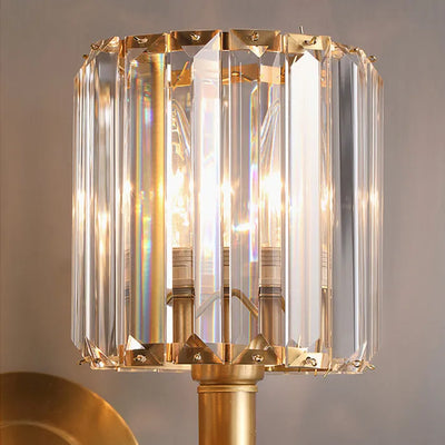 Vintage Luxury Crystal Wall Light – Timeless Elegance with a Touch of Glamour