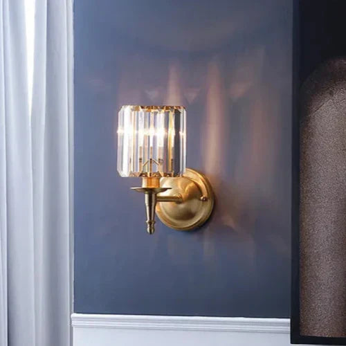 Vintage Luxury Crystal Wall Light – Timeless Elegance with a Touch of Glamour
