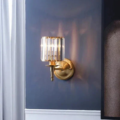 Vintage Luxury Crystal Wall Light – Timeless Elegance with a Touch of Glamour