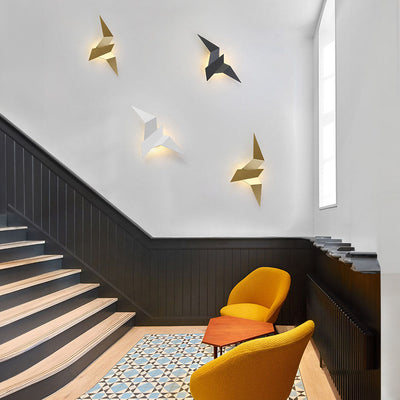 Creative Iron Bird Wall Light – Artistic LED Wall Lamp for Unique Interiors