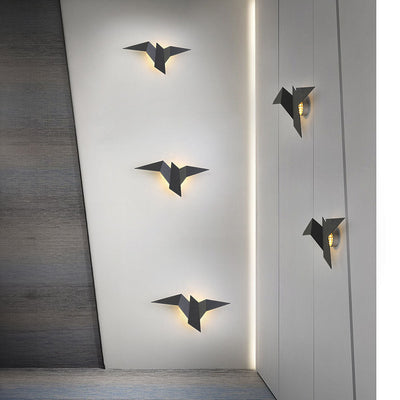 Creative Iron Bird Wall Light – Artistic LED Wall Lamp for Unique Interiors