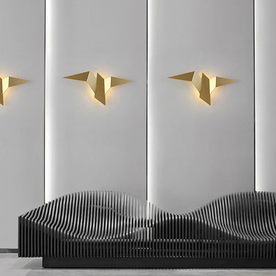 Creative Iron Bird Wall Light – Artistic LED Wall Lamp for Unique Interiors