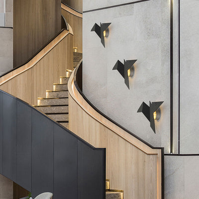 Creative Iron Bird Wall Light – Artistic LED Wall Lamp for Unique Interiors