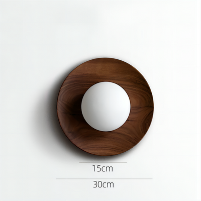 Minimalist White Wood Wall Light – A Timeless Blend of Simplicity & Style