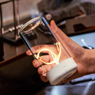 Modern Simple Magnetic Mini Table Lamp – Wireless LED with Touch Control