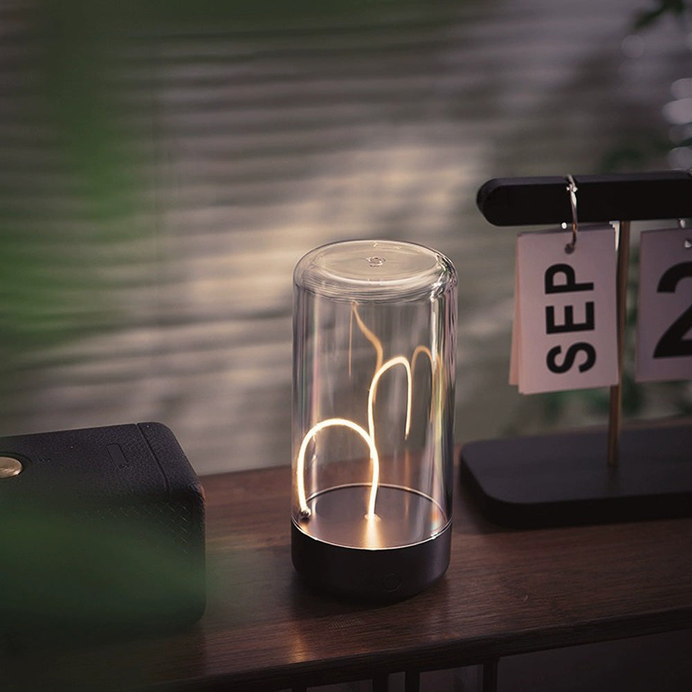 Modern Simple Magnetic Mini Table Lamp – Wireless LED with Touch Control