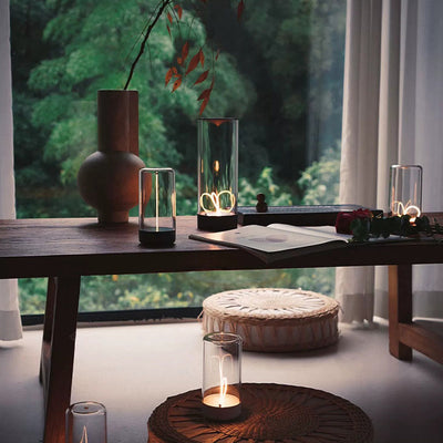 Modern Simple Magnetic Mini Table Lamp – Wireless LED with Touch Control