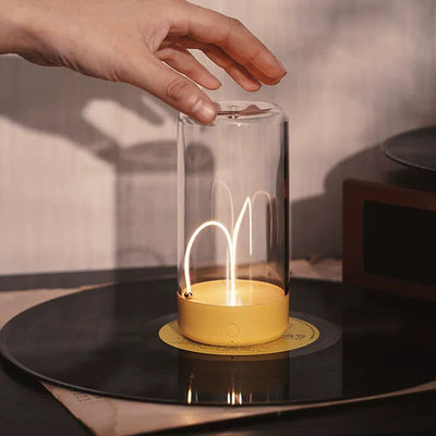 Modern Simple Magnetic Mini Table Lamp – Wireless LED with Touch Control