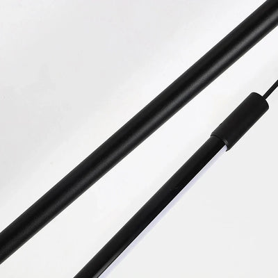 Minimalist Long LED Pendant Light – Sleek Aluminium Design for Modern Interiors