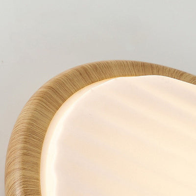Wooden Wrinkles LED Ceiling Light – Natural Elegance with Modern Technology