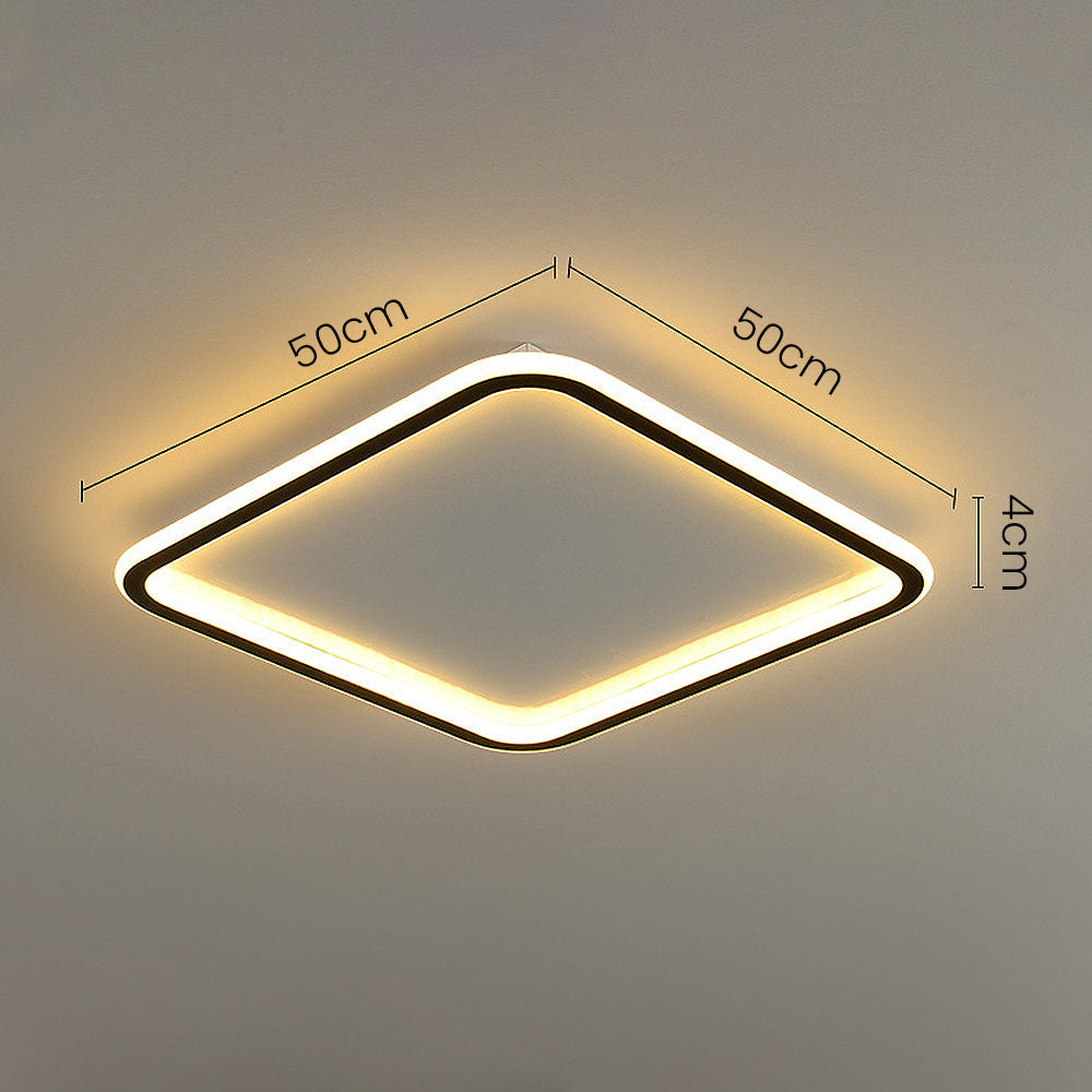 Geometry Square LED Ceiling Light – Modern & Stylish Illumination