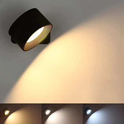 Luma360 - Wireless Rotating Wall Lamp for Total Lighting Freedom