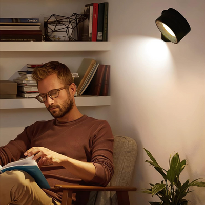 Luma360 - Wireless Rotating Wall Lamp for Total Lighting Freedom