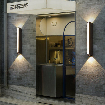 Waterproof Outdoor Wall Light – Modern LED Aluminium Fixture for Gardens & Entrances