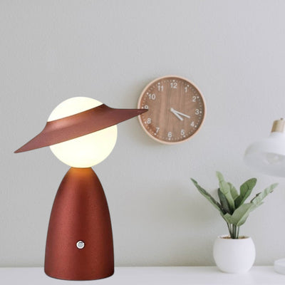 TouchBright Wireless Charging Lamp – Modern LED Light with Built-in Charger