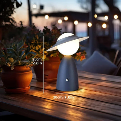 TouchBright Wireless Charging Lamp – Modern LED Light with Built-in Charger