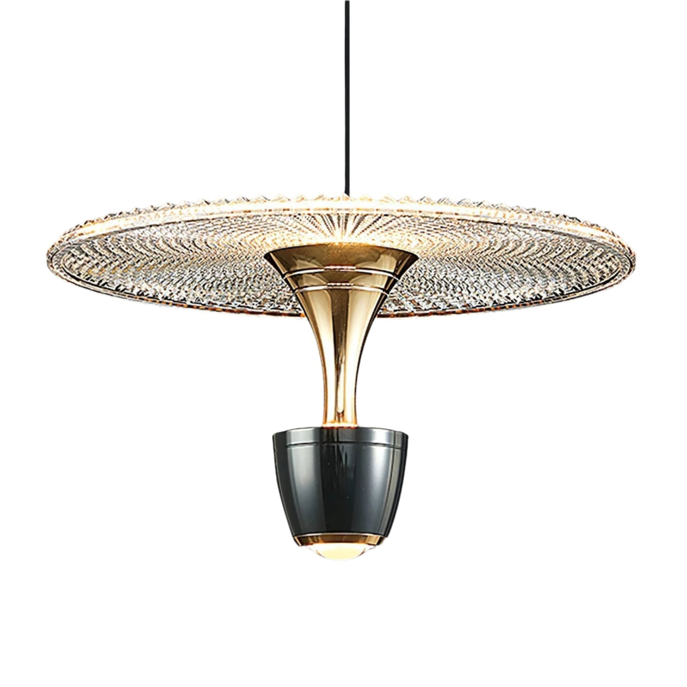 Modern LED Disc Pendant Light – Sleek & Elegant Statement Piece