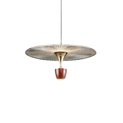Modern LED Disc Pendant Light – Sleek & Elegant Statement Piece