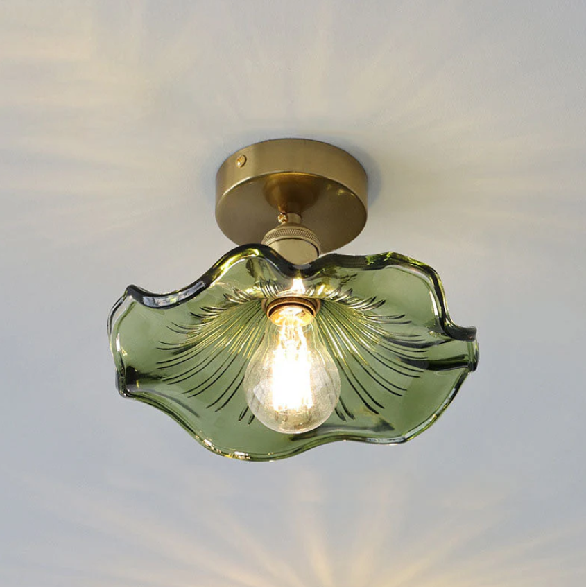 Hibiscus Glow Ceiling Light – Elegant Floral Design for a Warm Ambiance