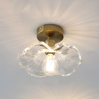 Hibiscus Glow Ceiling Light – Elegant Floral Design for a Warm Ambiance
