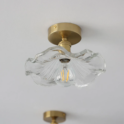 Hibiscus Glow Ceiling Light – Elegant Floral Design for a Warm Ambiance