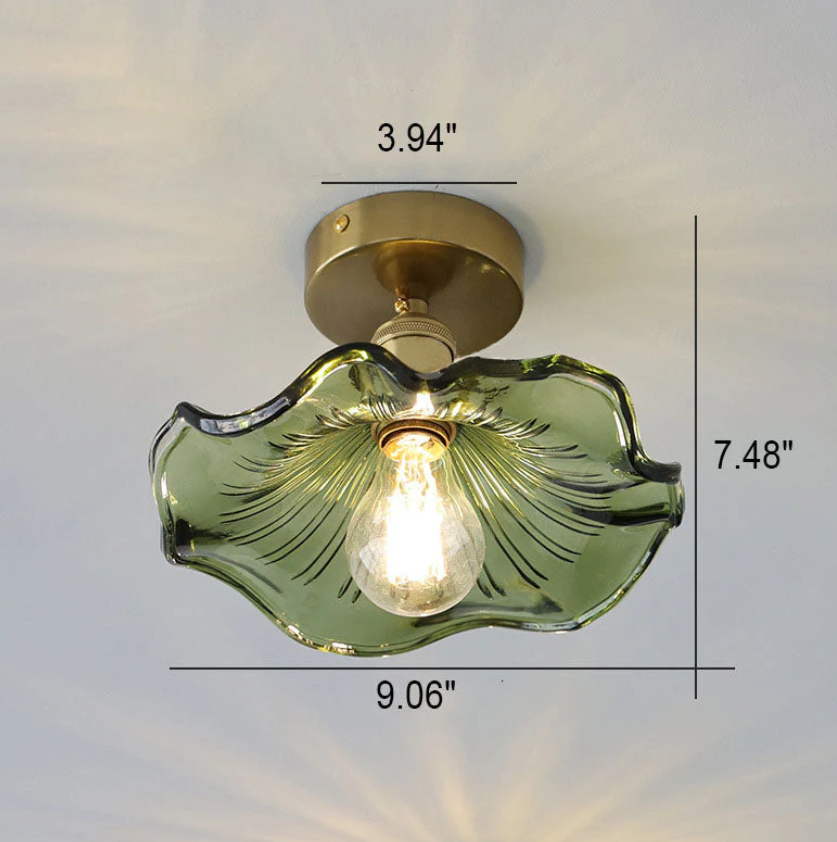 Hibiscus Glow Ceiling Light – Elegant Floral Design for a Warm Ambiance