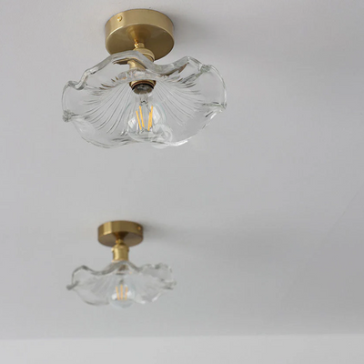 Hibiscus Glow Ceiling Light – Elegant Floral Design for a Warm Ambiance