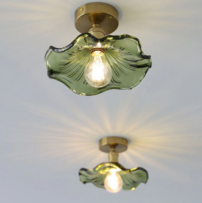 Hibiscus Glow Ceiling Light – Elegant Floral Design for a Warm Ambiance
