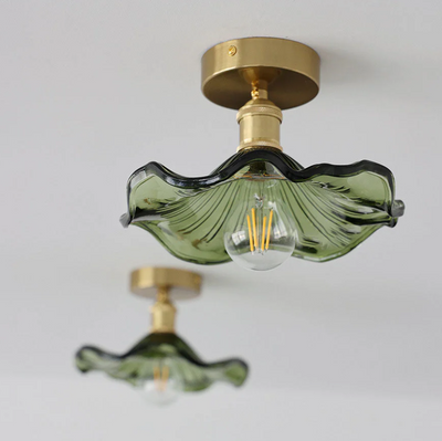 Hibiscus Glow Ceiling Light – Elegant Floral Design for a Warm Ambiance