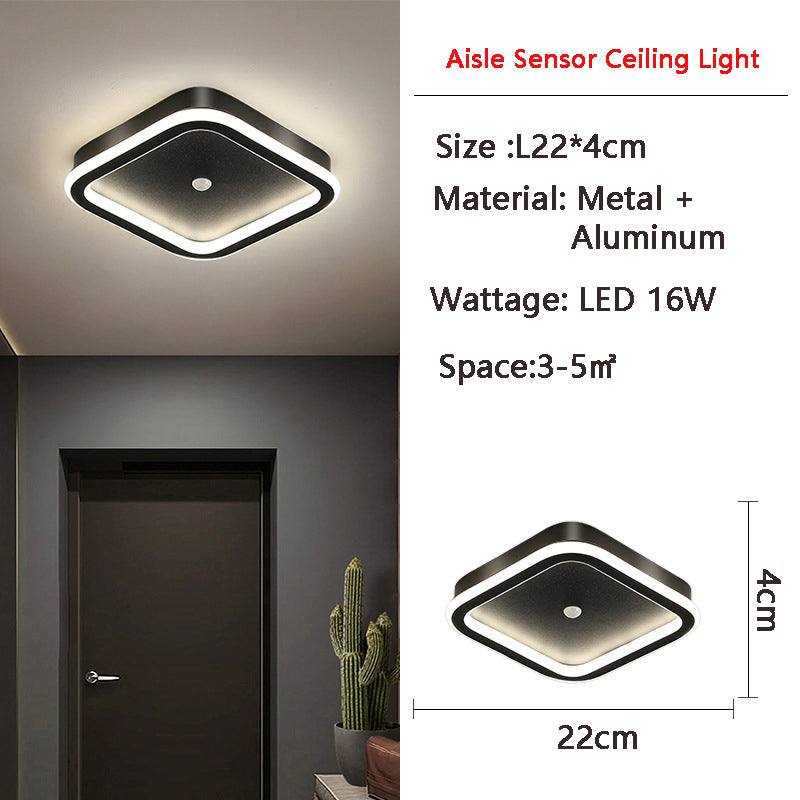 PIR Motion Sensor LED Ceiling Light – Hands-Free, Energy-Saving Design