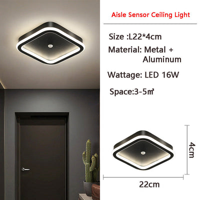 PIR Motion Sensor LED Ceiling Light – Hands-Free, Energy-Saving Design