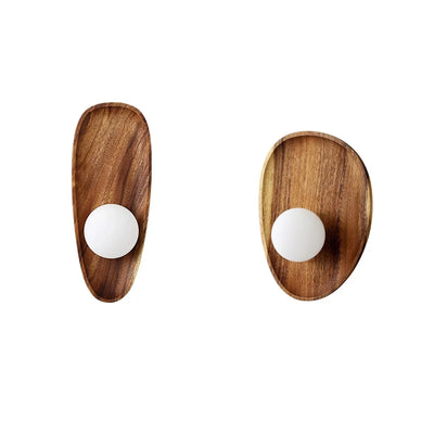 Natural Wood Wall Light – A Blend of Rustic Charm & Modern Simplicity