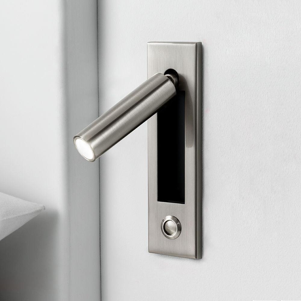 Embedded Bedside Sconce – Minimalist LED Wall Light for a Sleek & Modern Look