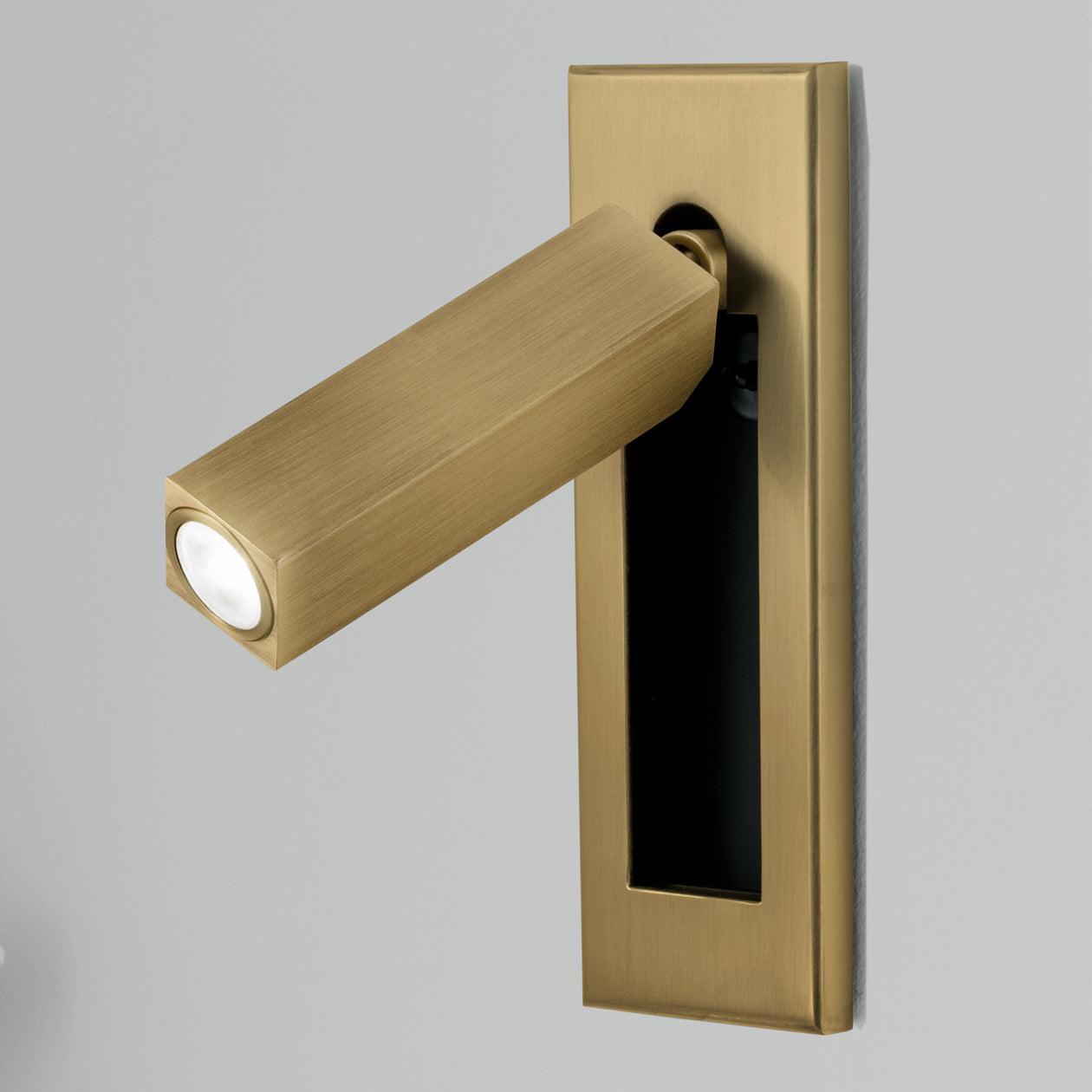 Embedded Bedside Sconce – Minimalist LED Wall Light for a Sleek & Modern Look