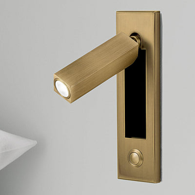 Embedded Bedside Sconce – Minimalist LED Wall Light for a Sleek & Modern Look