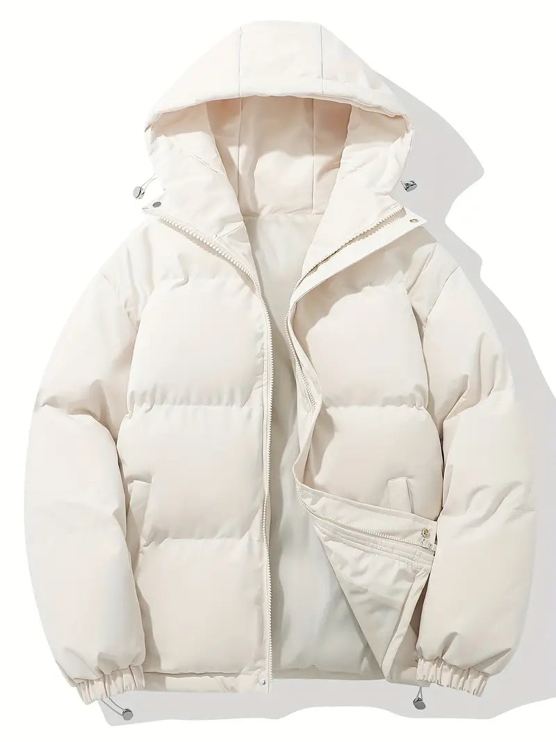 Casual Hoodie Jacket with Zipper – Comfortable and Versatile Everyday Wear
