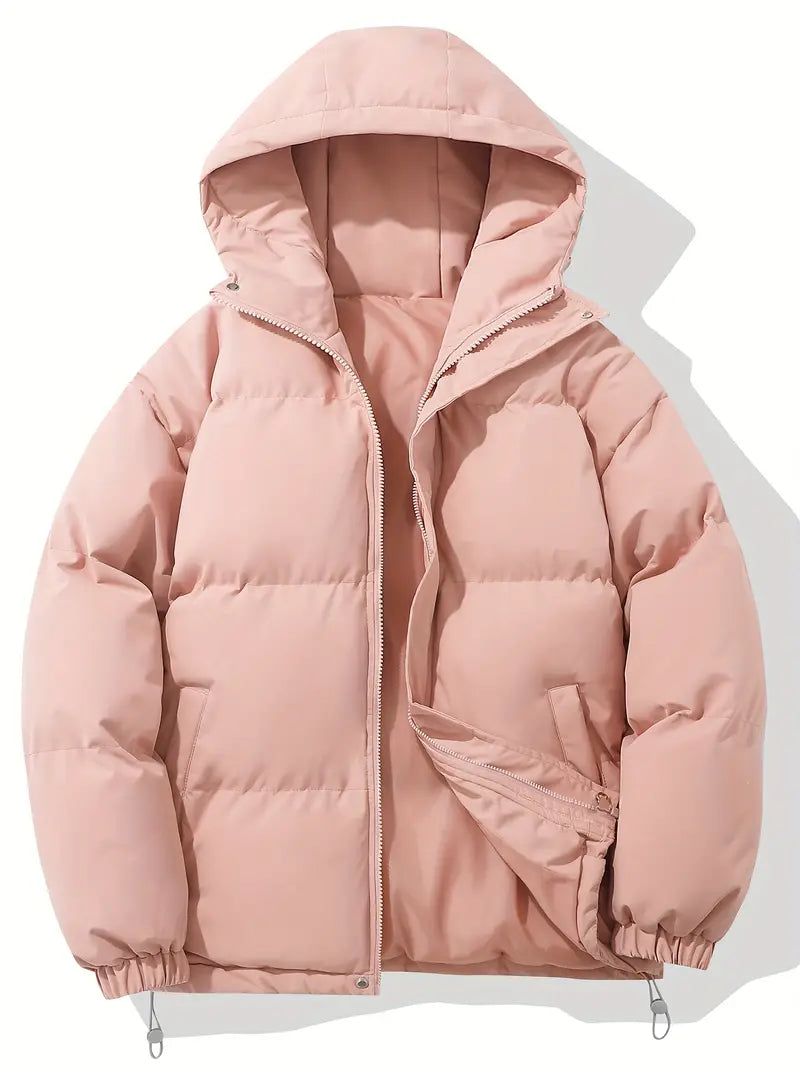 Casual Hoodie Jacket with Zipper – Comfortable and Versatile Everyday Wear