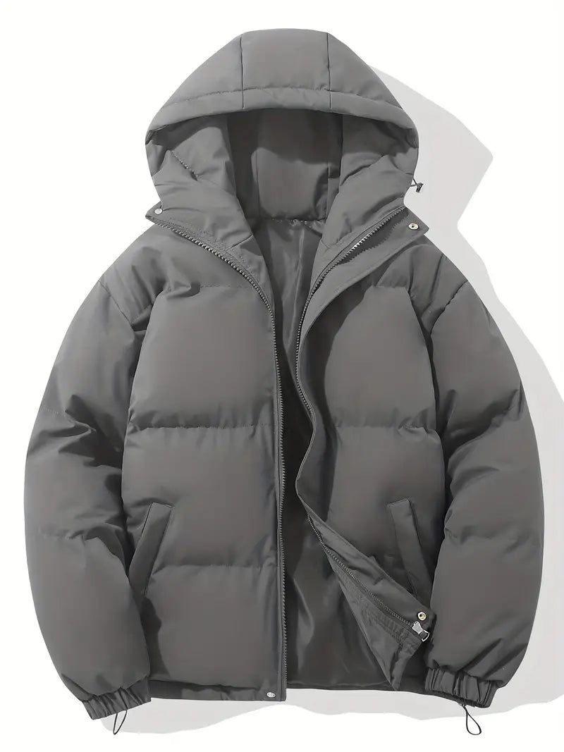 Casual Hoodie Jacket with Zipper – Comfortable and Versatile Everyday Wear