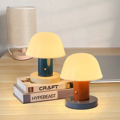 Mushroom LED Table Lamp – Whimsical Elegance with Soft Ambient Lighting