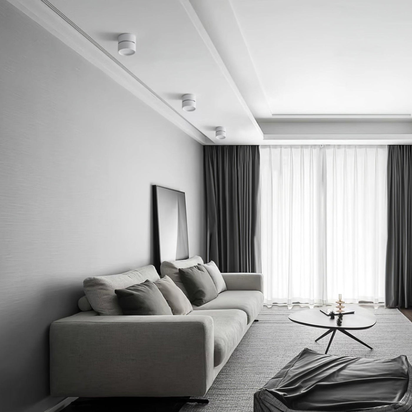 Favilla Surface Ceiling Lamp – Adjustable LED Spotlight for Elegant Interiors