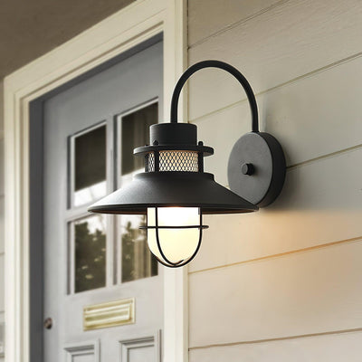 Felix Outdoor Wall Light – Industrial-Style Weatherproof LED Lantern (IP65)