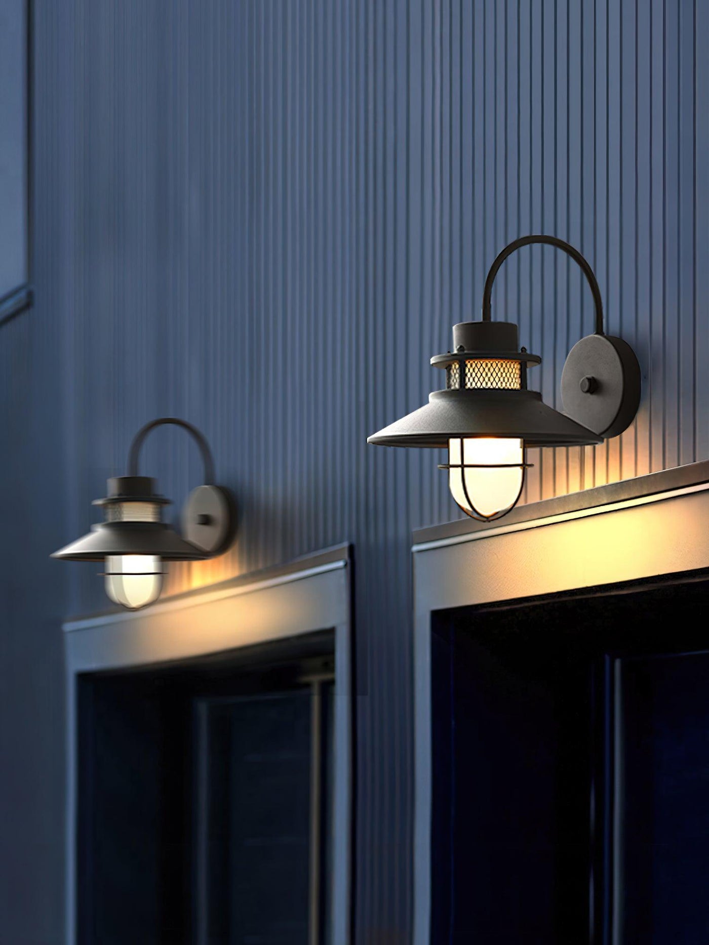 Felix Outdoor Wall Light – Industrial-Style Weatherproof LED Lantern (IP65)